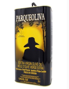 Almazaras Parqueoliva DOP oliwa z oliwek Extra Virgin 5l.