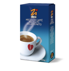 Zicaffe Bezkofeinowa 250g kawa mielona