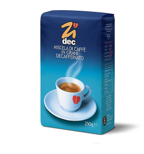 Zicaffe Bezkofeinowa 250g. kawa ziarnista