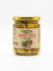 Organiczne Karczochy krojone 190g.