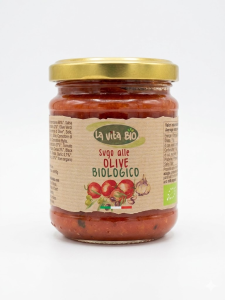 Sos Alle Olive ekologiczny 190g.